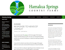 Tablet Screenshot of hamakuasprings.com